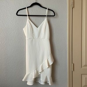 White formal dress!